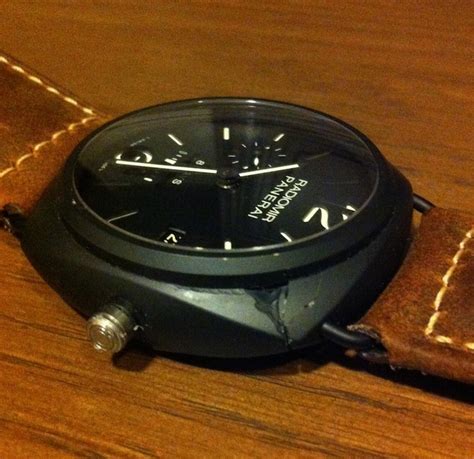 panerai ceramic crack|Ceramic Cases .